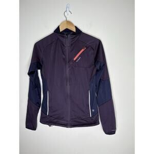 Columbia Omni-Shield Womens S Full Zip Soft Shell Jacket Purple Wind Block